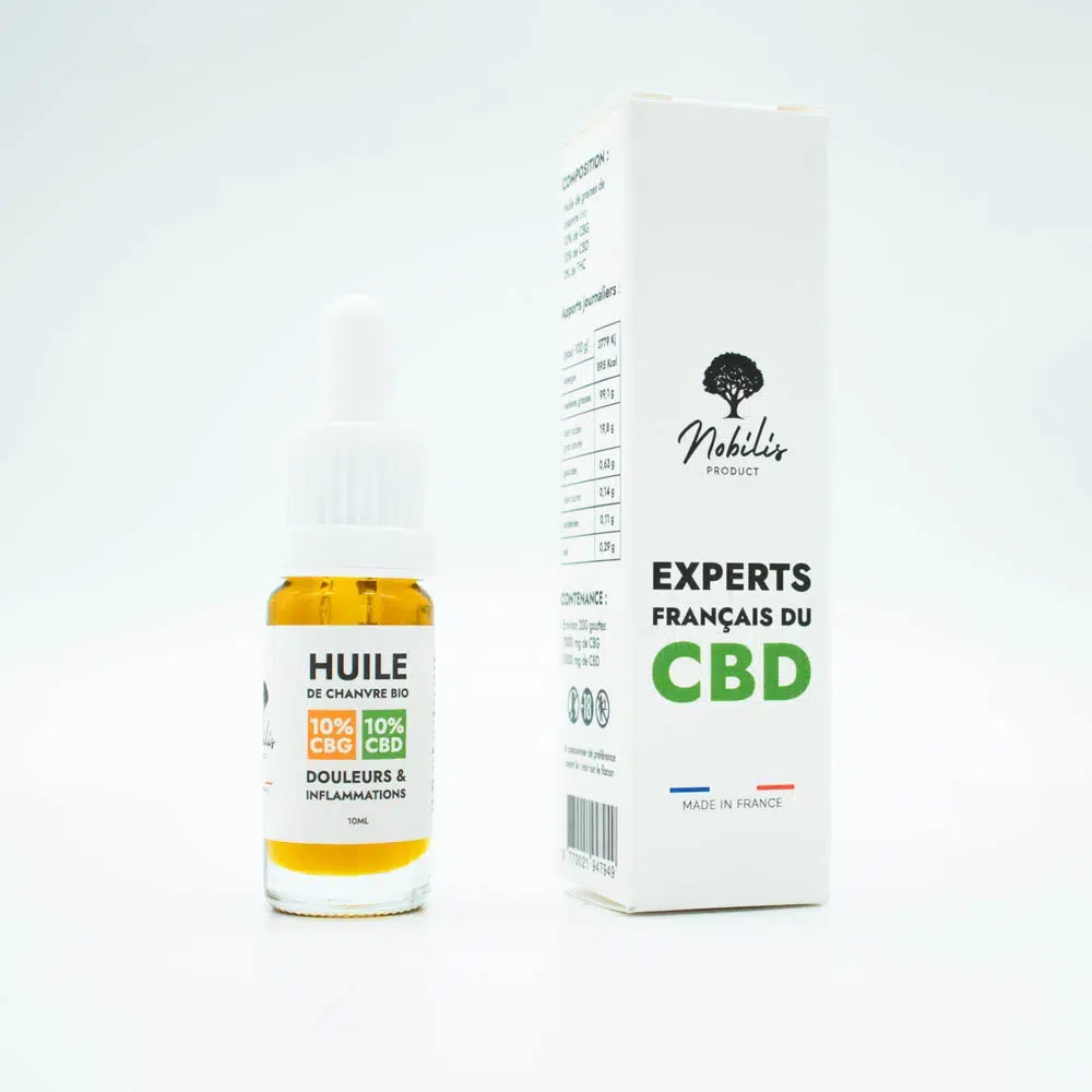 Huile 10% cbd 10% cbg
